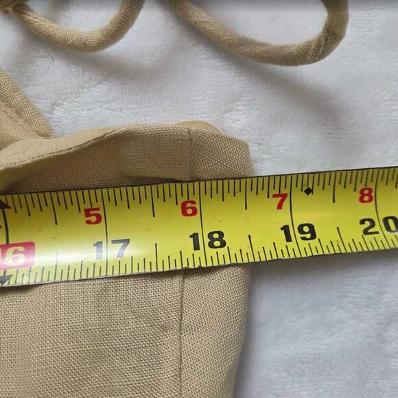 New L Farm Rio x Anthropologie embroidered linen blend dress - Picture 11 of 14